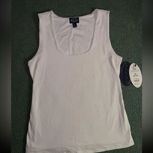 Ecco Classic White Tank Top